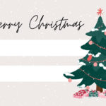 Page 5   Free And Customizable Holiday Gift Tag Templates | Canva Regarding Christmas Card For Gifts Template