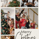 Page 6   Free Printable Christmas Photo Collage Templates | Canva With Christmas Card Collage Template