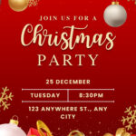 Page 8   Free, Printable, Customizable Christmas Flyer Templates For Christmas Flyer Template