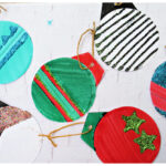 Paper Jingle Bell Ornament Craft For Kids (Step By Step Pictures Regarding Christmas Bell Ornament Template