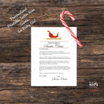 Personalized Baby'S First Christmas Letter Fom Santa Claus,Baby With Regard To Baby's First Christmas Letter From Santa Template