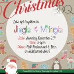 Personalized Winter Holiday Cards & Invitations With Regard To Christmas Bbq Invitation Template