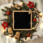 Pregnant Announcement Template. Christmas Letterboard For Baby For Christmas Baby Announcement Template