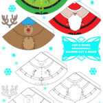 Printable 3D Christmas Decorations With Regard To Christmas Cut Out Template