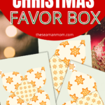 Printable Box Template For Christmas   Easy Peasy Creative Ideas For Christmas Box Template To Colour
