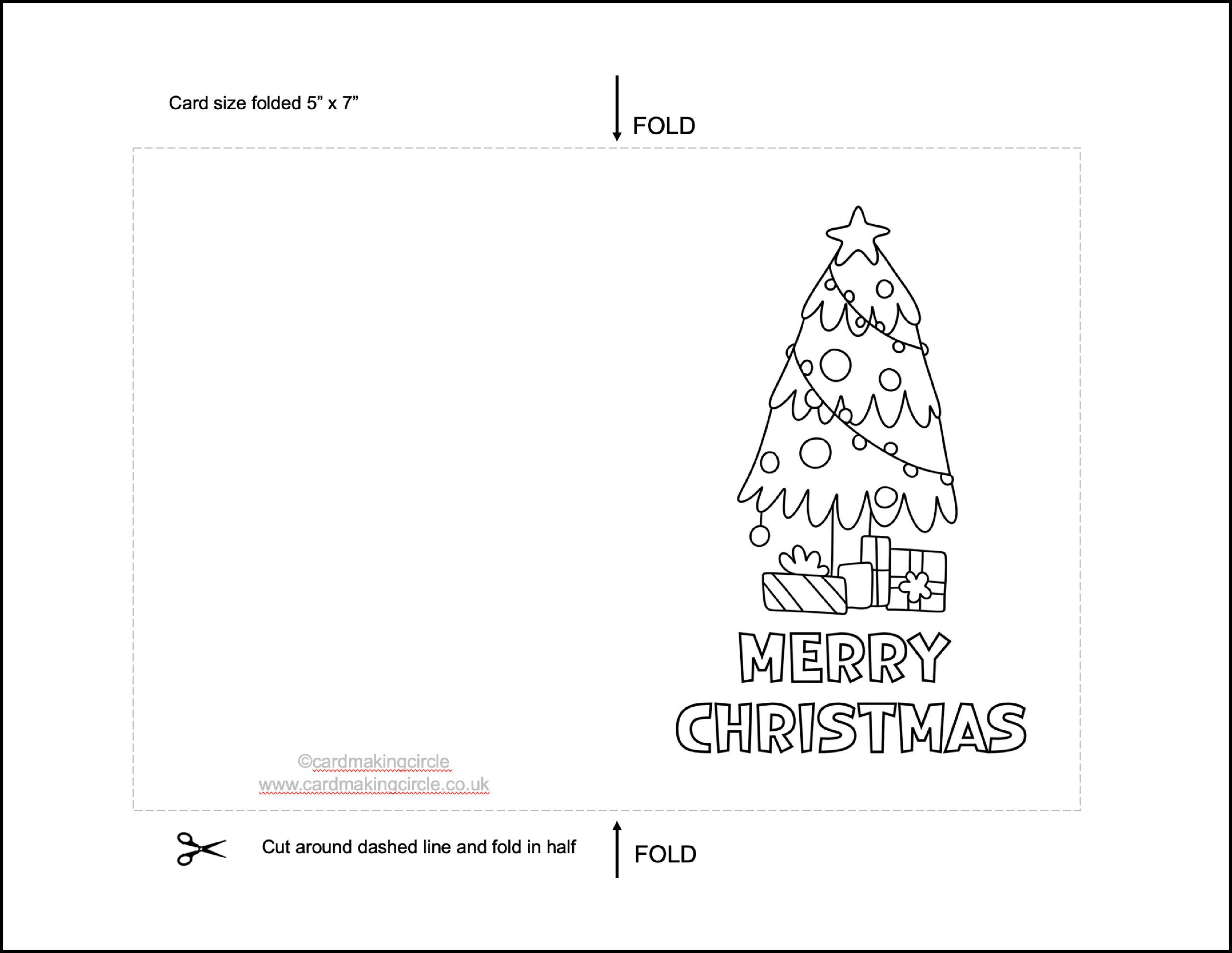Printable Christmas Cards For Kids intended for Christmas Card Template For Kids To Color