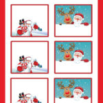 Printable Christmas Gift Name Tags Throughout Christmas Gift Name Tag Template