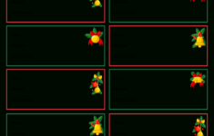 Printable Christmas Mailing Labels – Printable Party Favors regarding Address Label Template Christmas