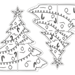 Printable Christmas Tree Decoration – Work Over Easy With Regard To Christmas Decorations Template To Print