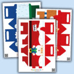 Printable Craft Template Christmas Gift Boxes For Kids For Christmas Box Printable Template