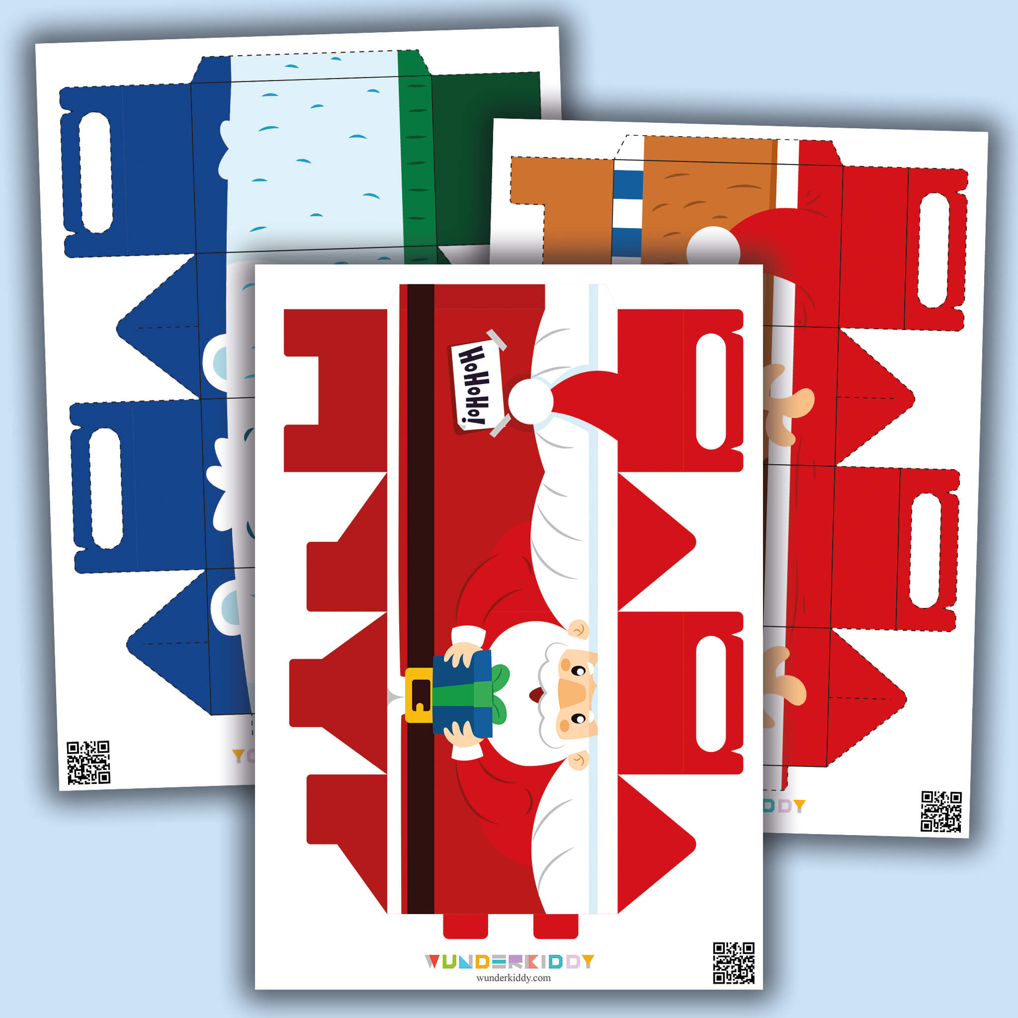 Printable Craft Template Christmas Gift Boxes For Kids pertaining to Christmas Gift Box Template Free Printable