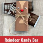 Reindeer Candy Bar Gift Wrappers Free Printable With Christmas Candy Bar Wrappers Free Template