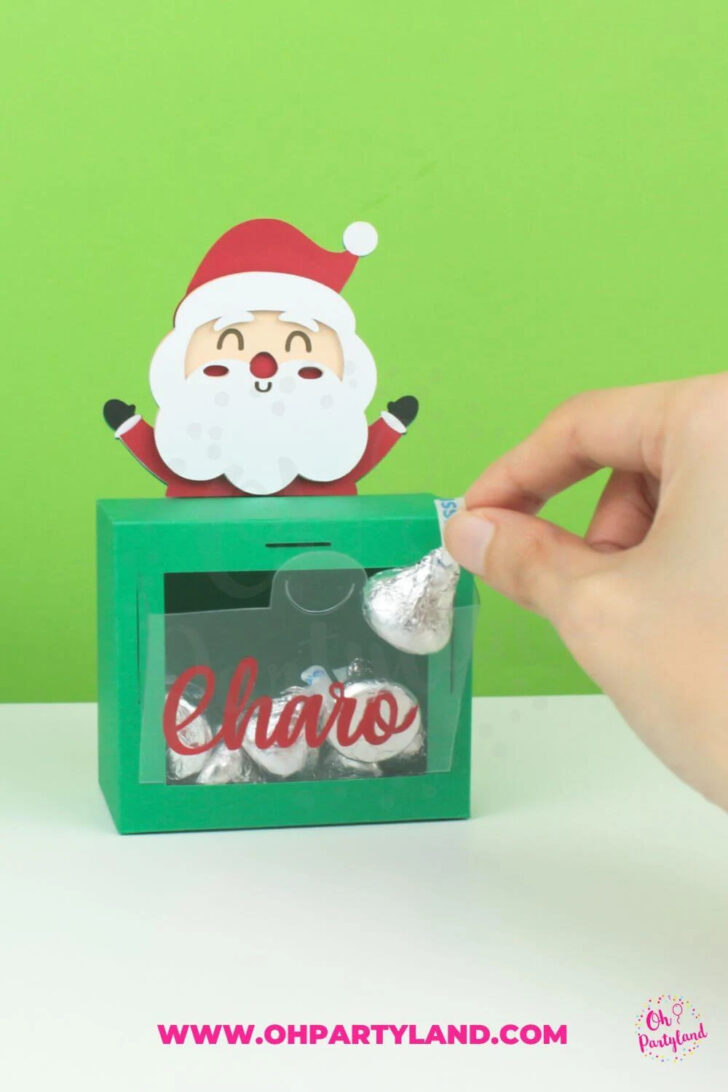 Christmas Candy Box Template