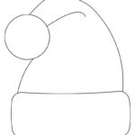 Santa Hat Templates & Coloring Pages   Free | Printabulls Intended For Christmas Hat Template Printable