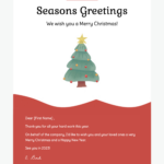 Seasons Greetings Html Email Template   Mail Designer – Create And Intended For Christmas Email Greetings Template