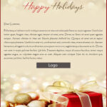 Sending Christmas Emails From Outlook [Free Templates]   Ms With Christmas Business Email Template