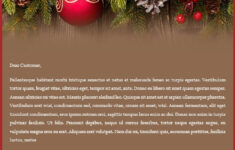 Sending Christmas Emails From Outlook [Free Templates] – Ms within Christmas Email Template Business