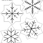 Sequin Snowflakes Felt Christmas Ornament Pattern | ~American Felt Inside Christmas Felt Decorations Template