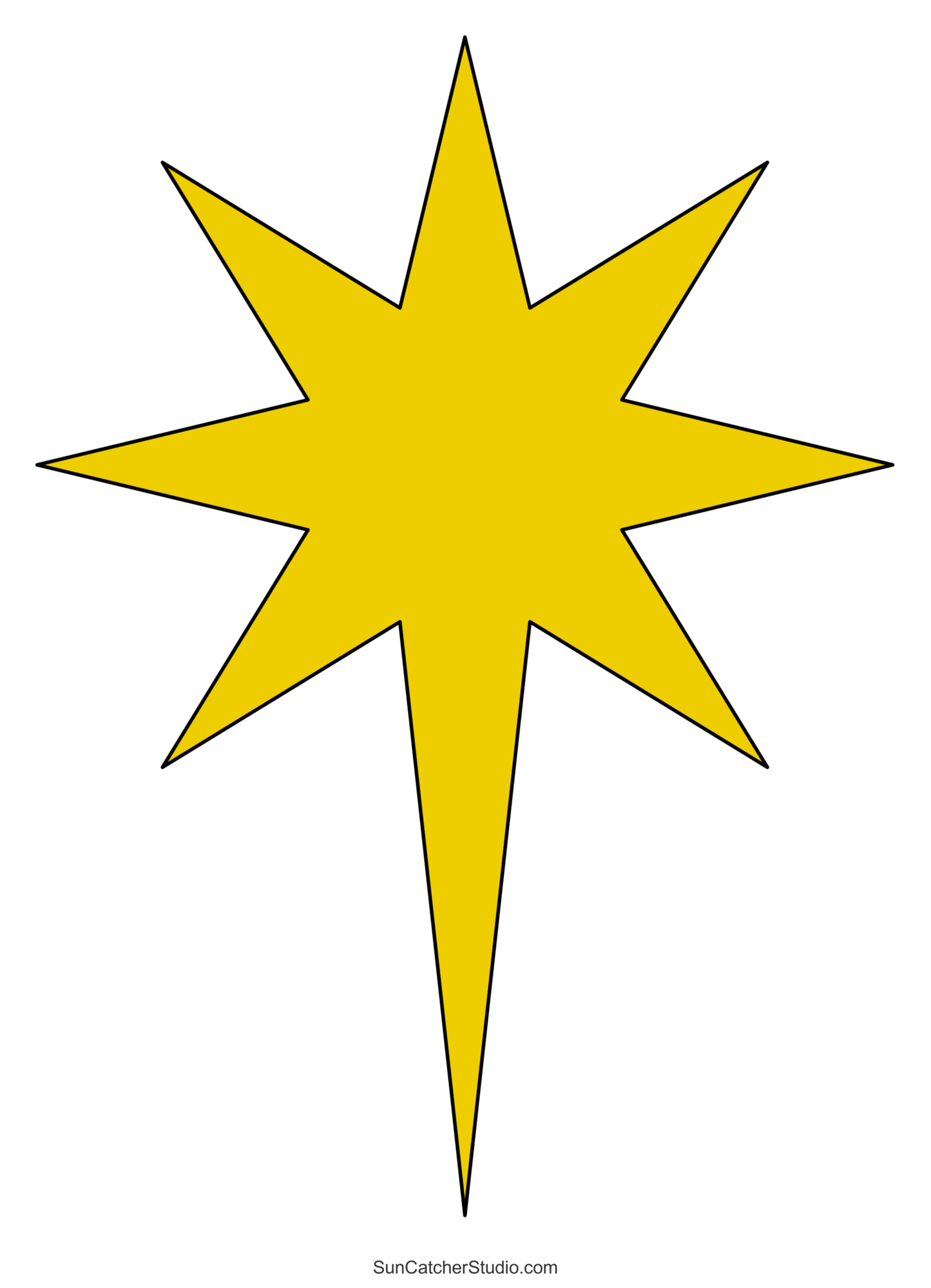 Star Patterns And Templates (Stencils And Clip Art Designs) – Free inside Christmas Craft Star Template