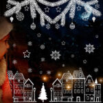 Template Window Picture Chalk Window Picture Chalky Markers With Regard To Chalk Pen Christmas Window Template