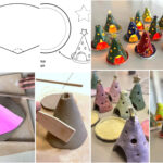 Templates For Ceramic Christmas Trees – Arte A Scuola With Regard To Ceramic Christmas Tree Template