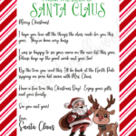 The Cutest Letters From Santa   Cassie Smallwood For Christmas Eve Letter From Santa Template