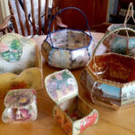 The Quest For The Vintage “Card Basket” | Garland Magazine With Christmas Card Basket Template