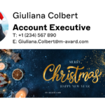 Top 10 Christmas Email Signature Templates | Exclaimer For Christmas Email Signatures Template