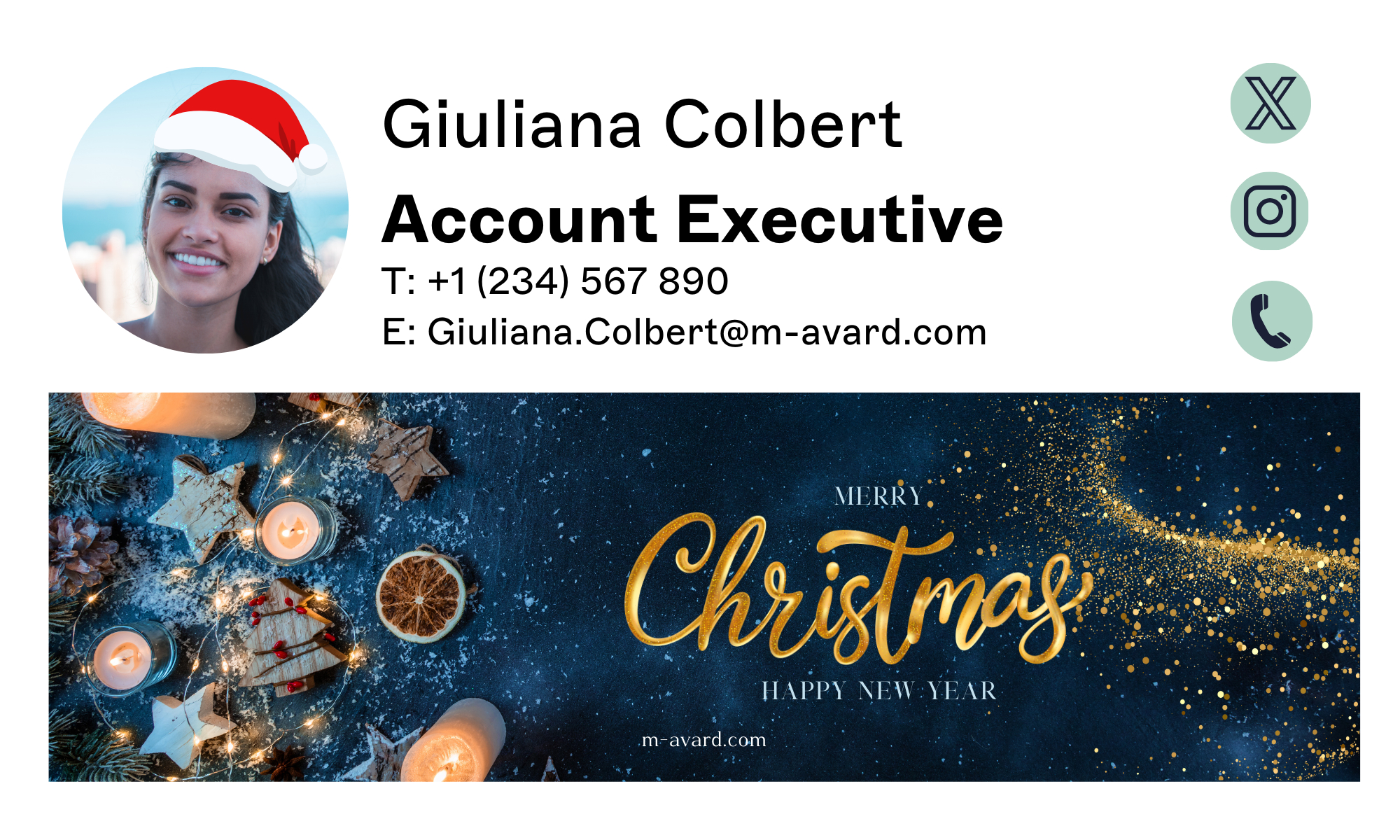 Top 10 Christmas Email Signature Templates | Exclaimer for Christmas Email Signatures Template