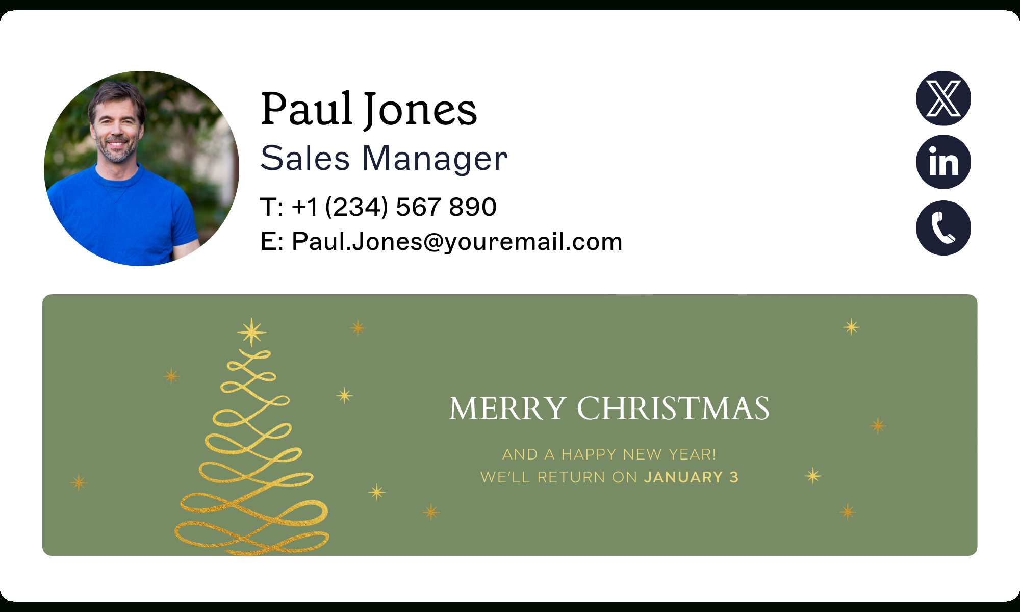 Top 10 Christmas Email Signature Templates | Exclaimer with Christmas Email Signature Template