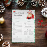 Wichtel Fragebogen Zum Ausdrucken, Weihnachtsgeschenkbörse Regarding Adopt A Family For Christmas Template
