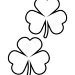 12 Unique Shamrock Templates (Free Printable)   Cassie Smallwood Intended For Shamrock Printables Templates 2 Per Page