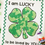 15 Easy Shamrock Crafts For Preschoolers (2026)   Abcdee Learning Pertaining To I Am Lucky Shamrock Template Free