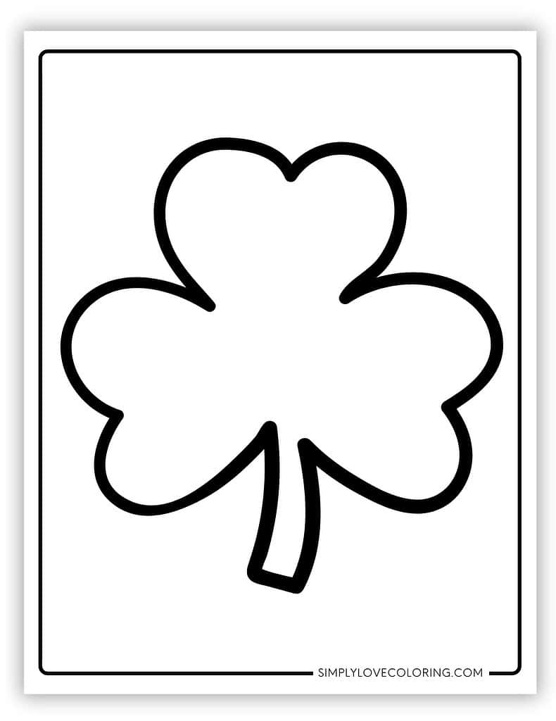 96 Shamrock Template Printables (Free Pdf Downloads) - Simply Love regarding Template Shamrock Full Page