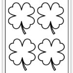 96 Shamrock Template Printables (Free Pdf Downloads)   Simply Love Within 4 Leaf Shamrock Template