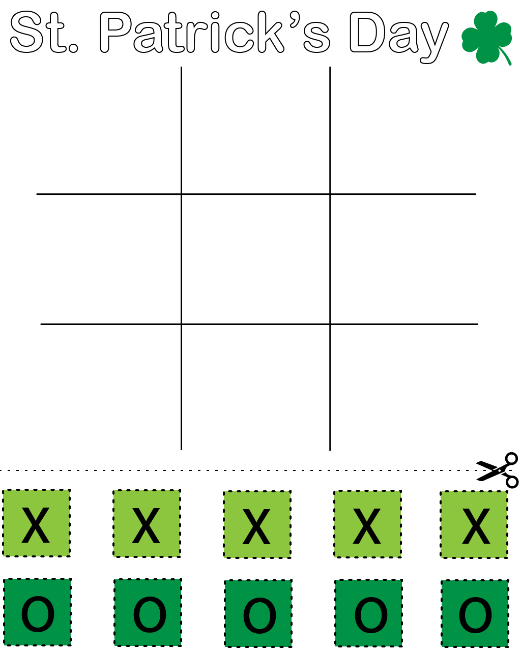 Blog - Twisty Noodle in 4 Leaf Shamrock Template Printable Twisty Noodle