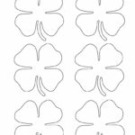 Cut And Paste Shamrock Wreath Inside Cut And Paste Shamrock Template