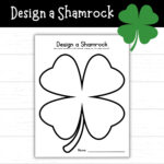 Design A Shamrock Printable Craft For Kids, Shamrock Template In Template For A Shamrock