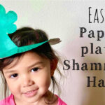 Diy Paper Shamrock Hat ☘️ | St. Patrick'S Day Crafts For Kids Regarding Paper Plate Shamrock Hat Template