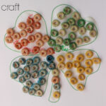 Fine Motor Rainbow Shamrock Craft {Free Shamrock Printable} With Rainbow With Shamrock Template