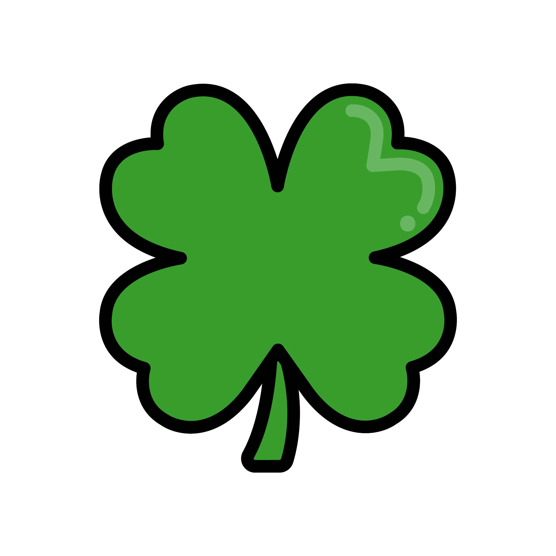 Four Leaf Shamrock Template - 15 Free Pdf Printables | Printablee intended for Four Leaf Shamrock Template