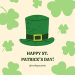 Free And Customizable St Patricks Templates With Regard To St Patrick'S Day Shamrock Template