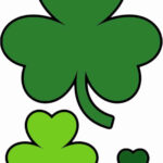 Free Printable Shamrock Coloring Pages (Pdf) Regarding Free St Patricks Shamrocks Templates