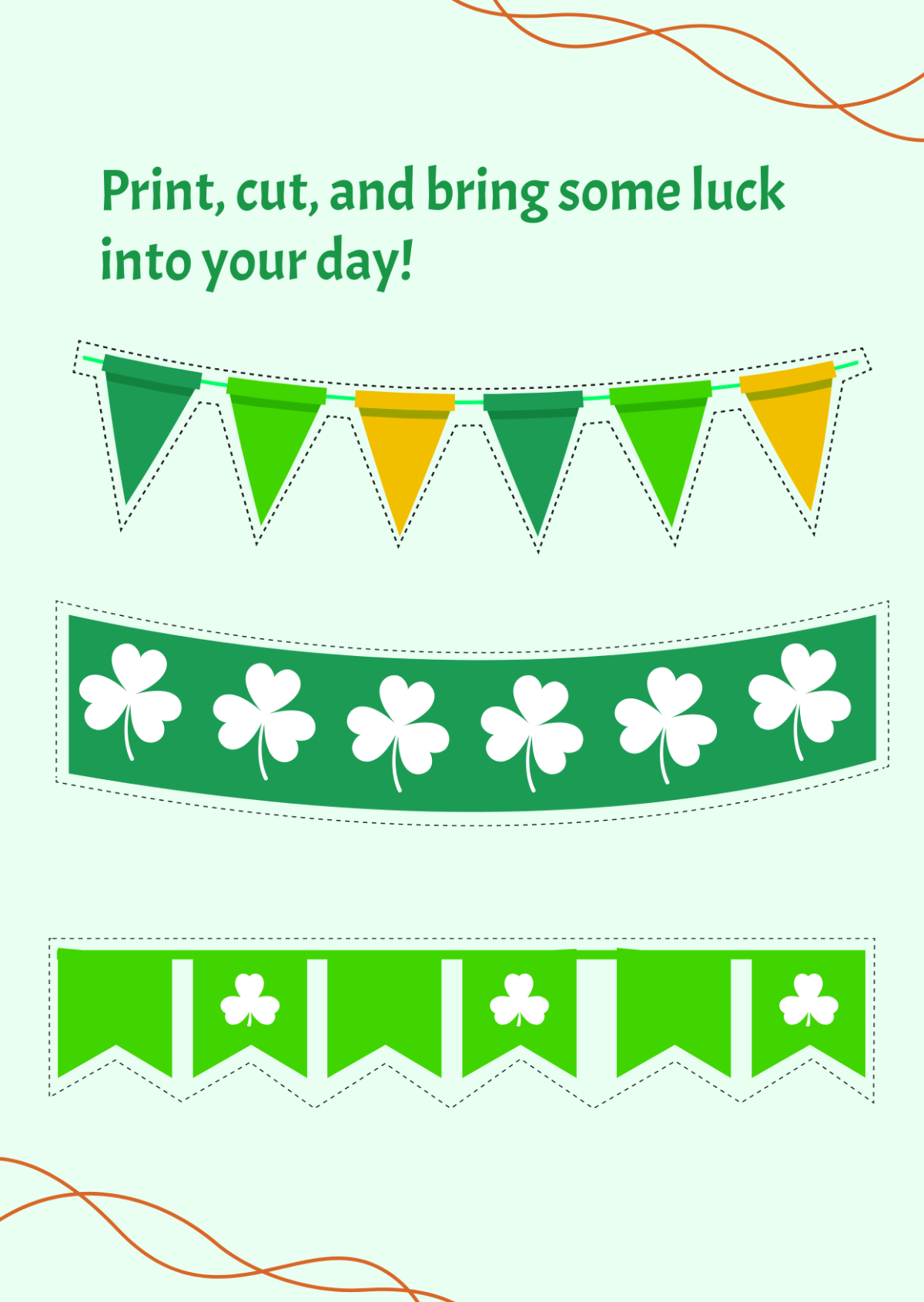 Free Printable Shamrock Cutout Template To Edit Online inside Sideways Shamrock Cut Out Template