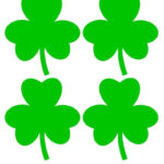 Free Printable Shamrock Templates (Small, Medium, And Large Sizes Pertaining To Cut Out Shamrock Template