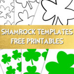 Free Printable Shamrock Templates (Small, Medium, And Large Sizes Regarding Printable Shamrock Man Template