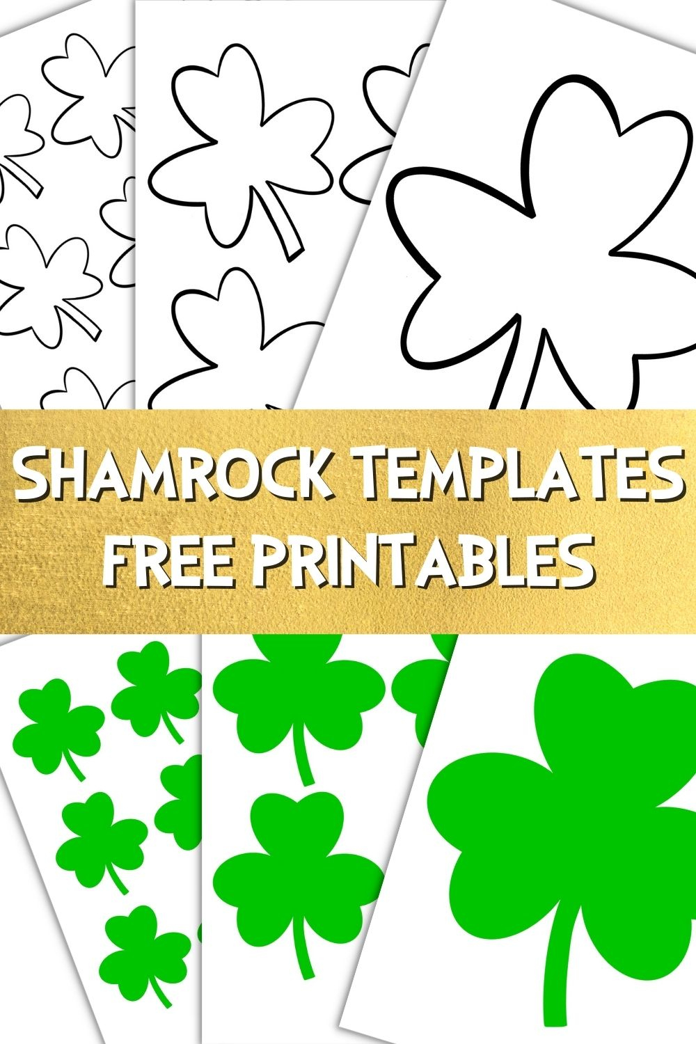 Free Printable Shamrock Templates (Small, Medium, And Large Sizes regarding Printable Shamrock Man Template