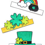 Free Printable St. Patrick'S Day Hats — Gathering Beauty With Adult Shamrock Hats Templates