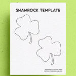 Free Shamrock Template & Four Leaf Clover Printables   Crazy Laura Pertaining To Shamrock Template For Cake
