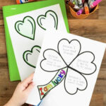 I Am Lucky St. Patrick'S Day Craftivity Inside I Am Lucky Because Shamrock Template Free
